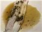 Dover sole served